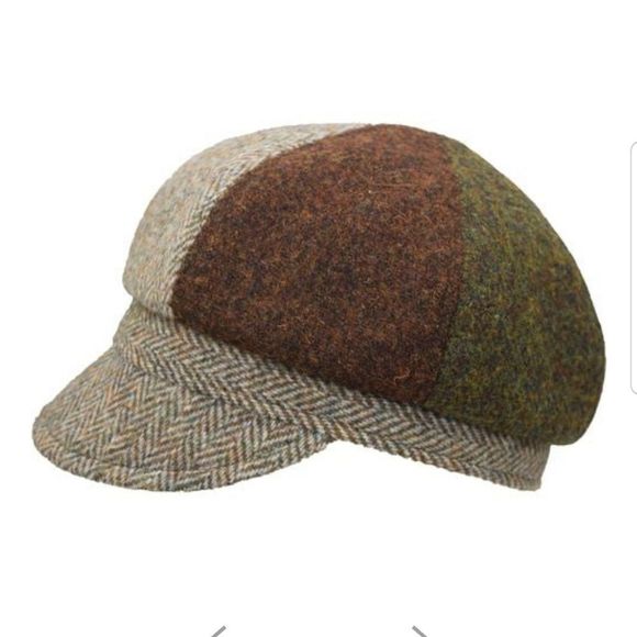 Puffin Gear Wool Green Baker Boy Cap - Picture 8 of 9